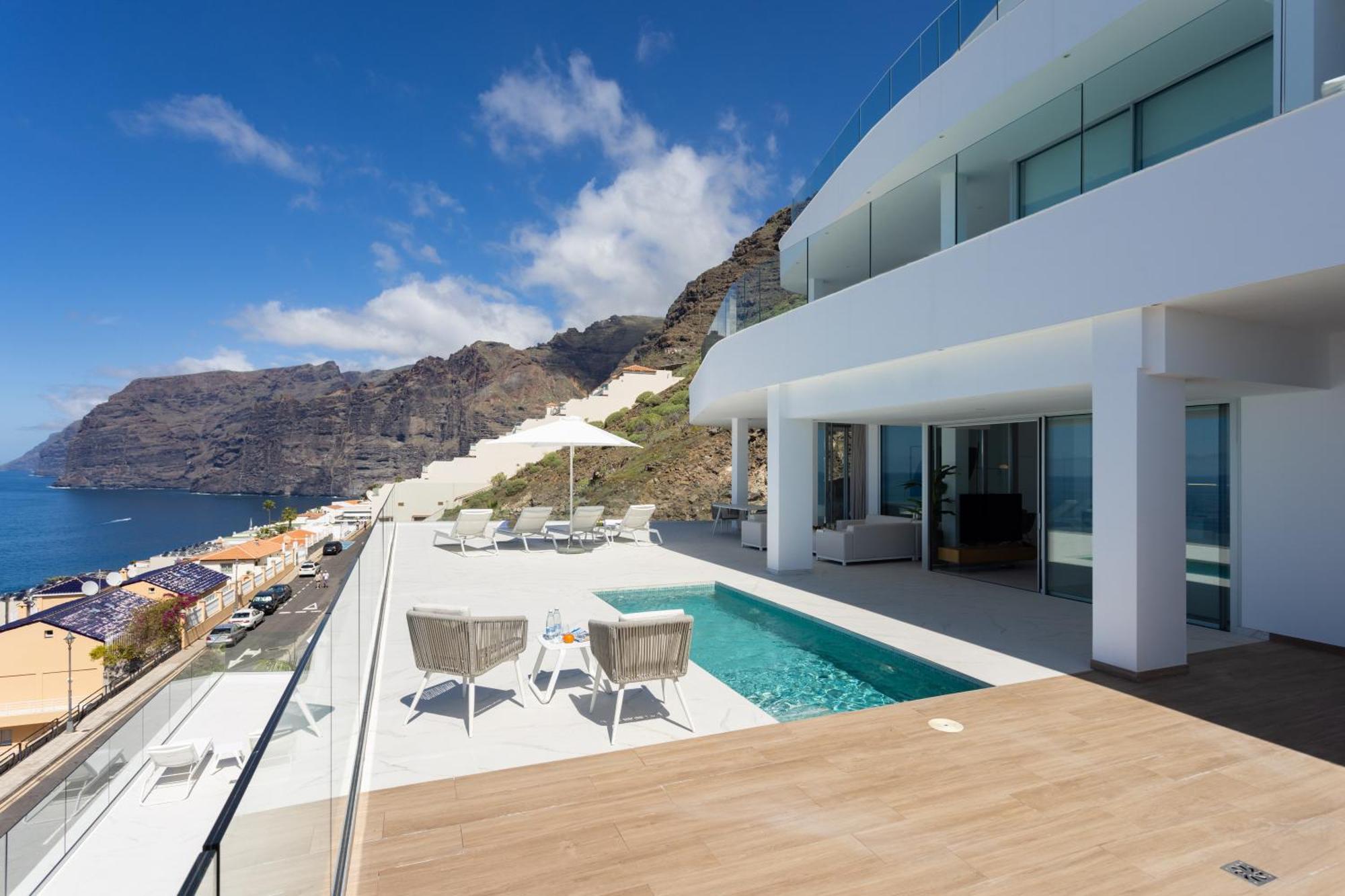 Crystal I Luxury Apartments By Enjoyahome Acantilado de los Gigantes Dış mekan fotoğraf
