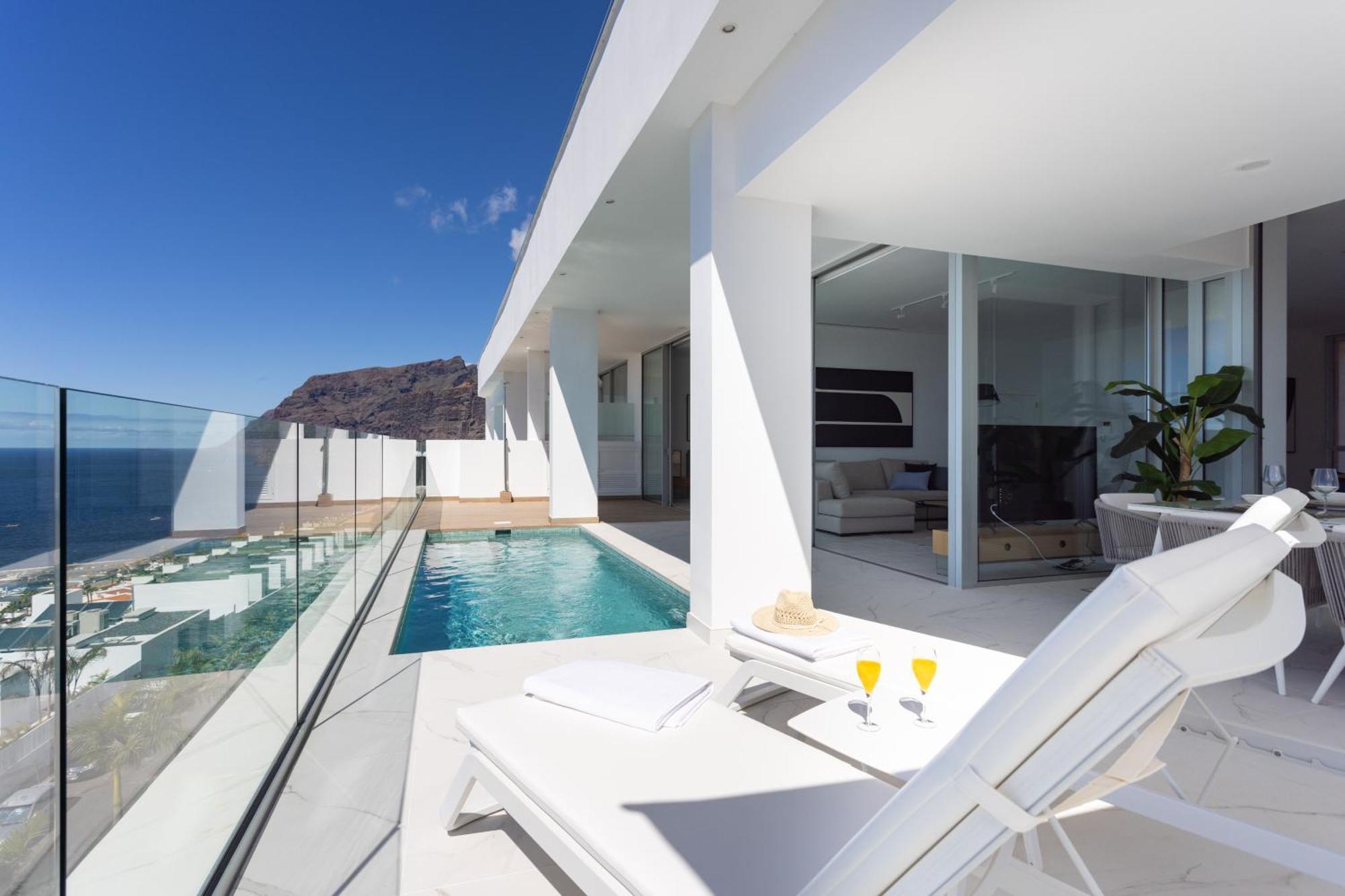 Crystal I Luxury Apartments By Enjoyahome Acantilado de los Gigantes Dış mekan fotoğraf