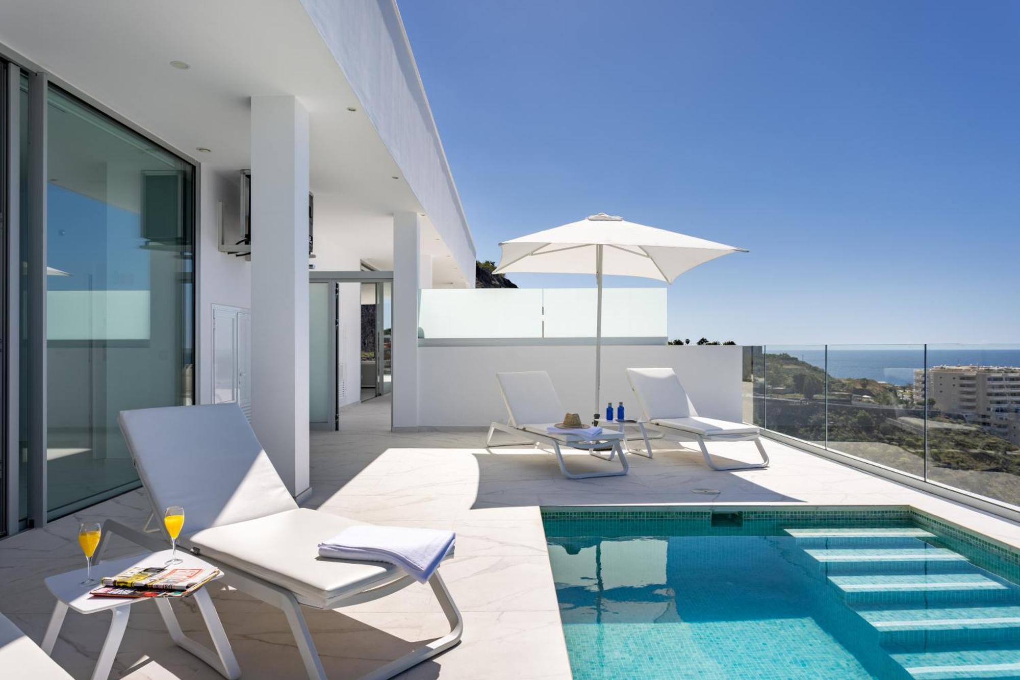 Crystal I Luxury Apartments By Enjoyahome Acantilado de los Gigantes Dış mekan fotoğraf