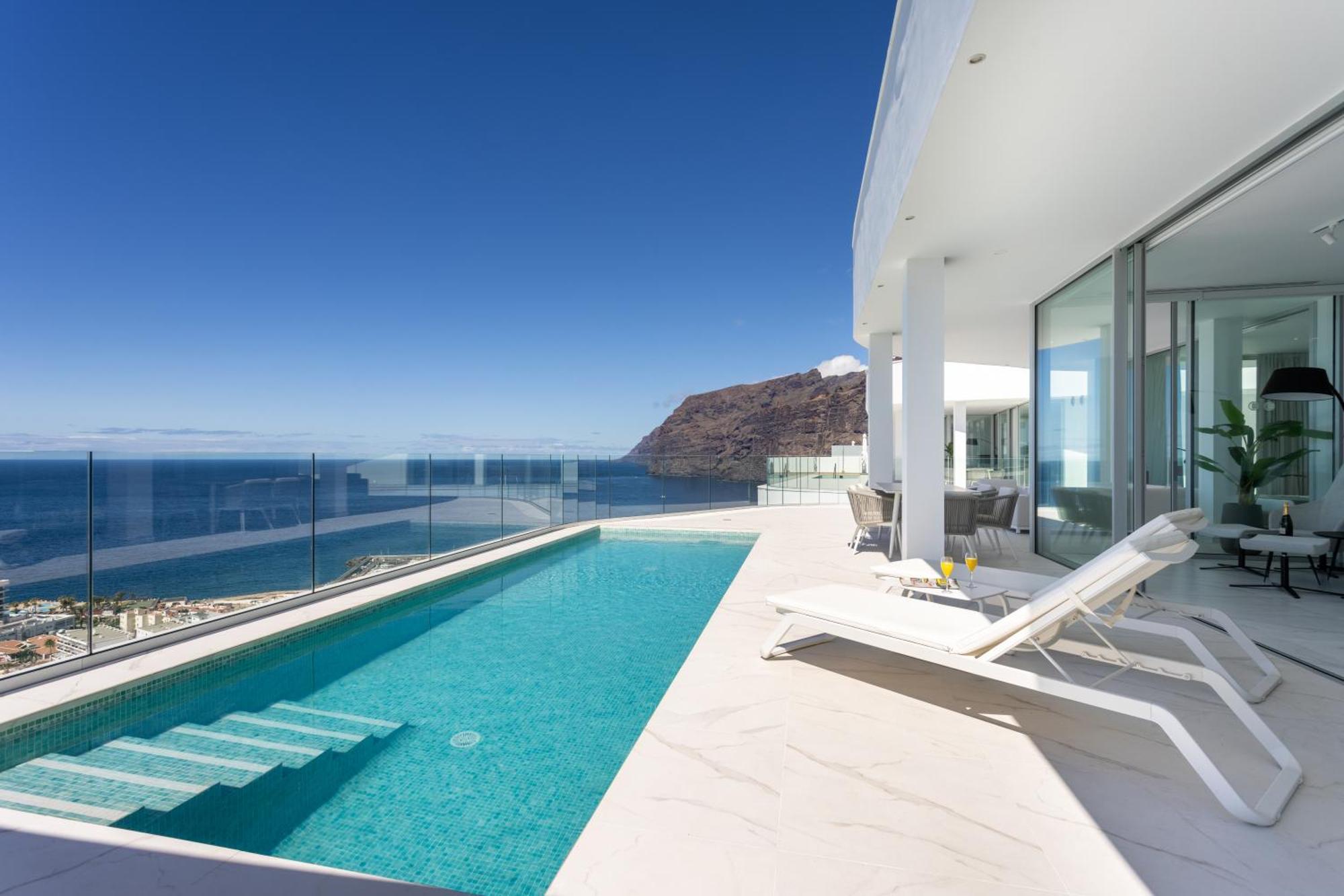 Crystal I Luxury Apartments By Enjoyahome Acantilado de los Gigantes Dış mekan fotoğraf