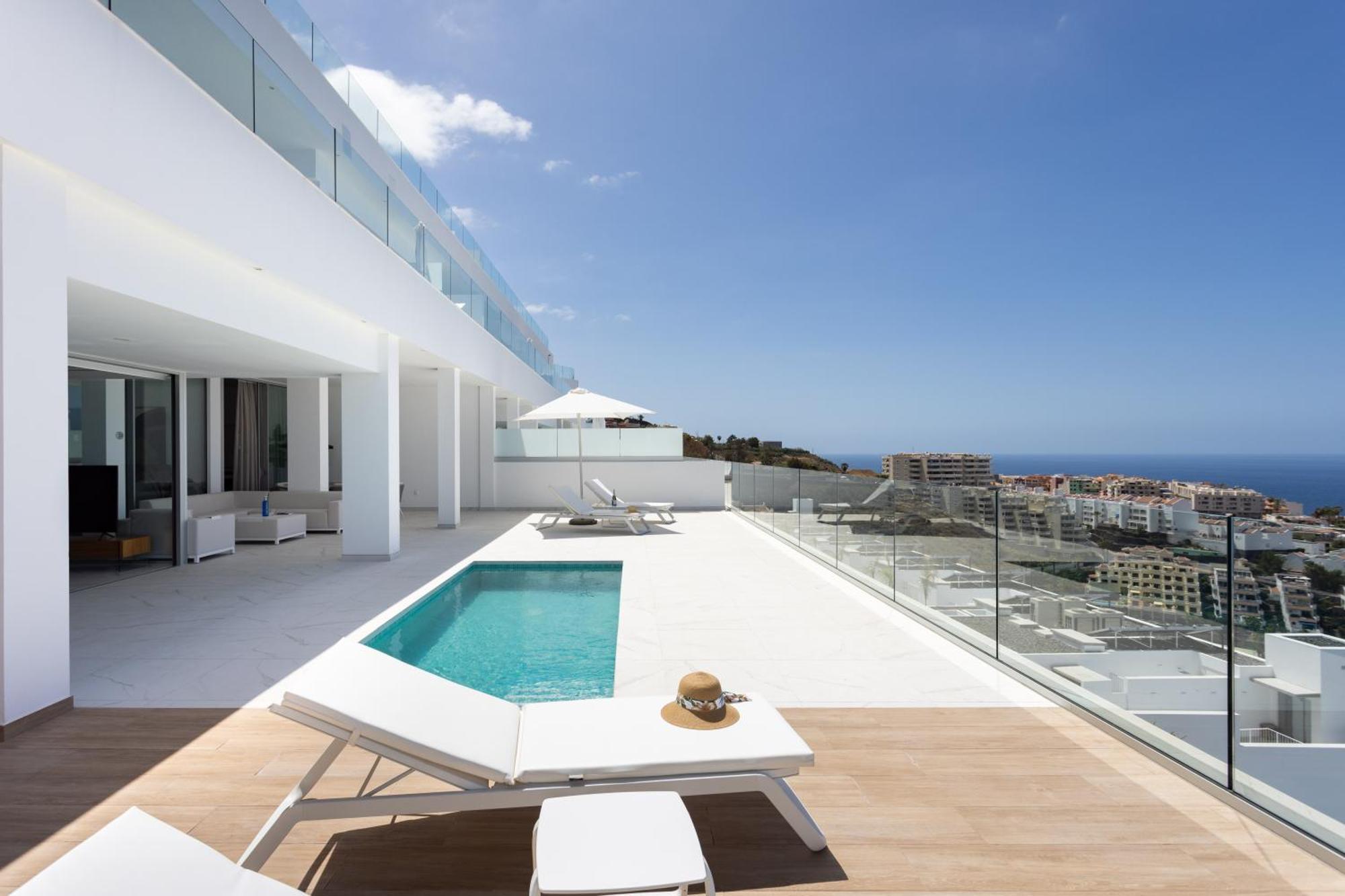 Crystal I Luxury Apartments By Enjoyahome Acantilado de los Gigantes Dış mekan fotoğraf